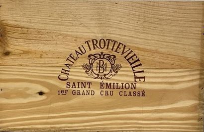 6 bouteilles Château TROTEVIELLE, Saint Emilion...