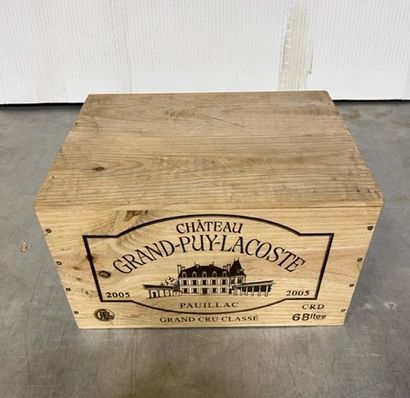 6 bottles Château GRAND PUY LACOSTE, Pauillac...