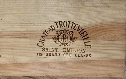6 bouteilles Château TROTEVIELLE, Saint Emilion...