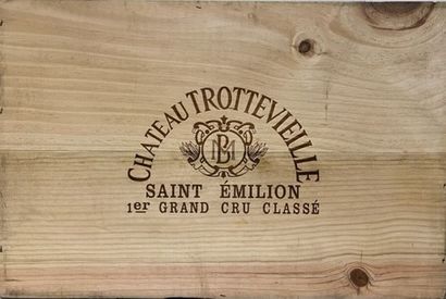 6 bouteilles Château TROTEVIELLE, Saint Emilion...