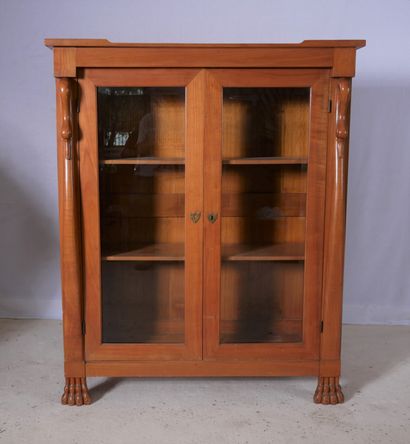 Mobilier de chambre à coucher en bois naturel...