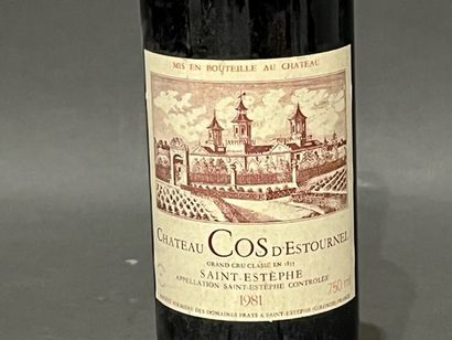 1 bouteille Château COS D'ESTOURNEL, Saint...