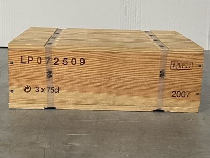 3 bottles PETRUS, Pomerol 2007, cb