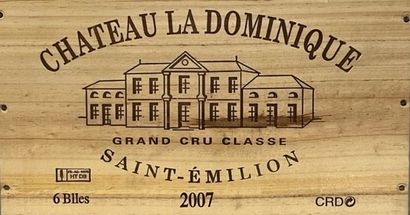 6 bottles Château LA DOMINIQUE, Saint Emilion...