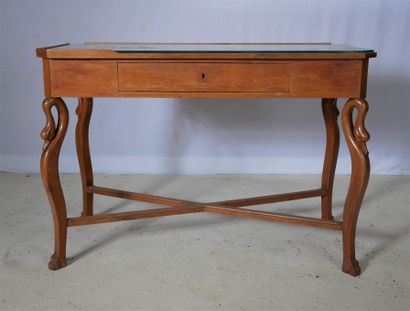 Mobilier de chambre à coucher en bois naturel...