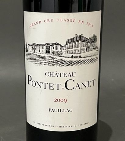 Three bottles Château PONTET CANET, Pauillac...