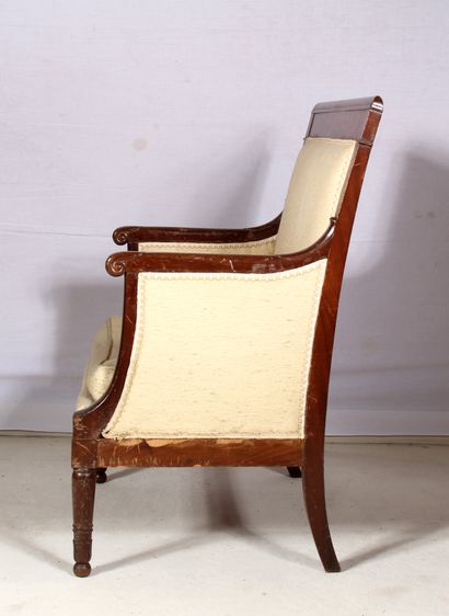 Bergère en acajou XIXème s.

H : 93 L : 64...