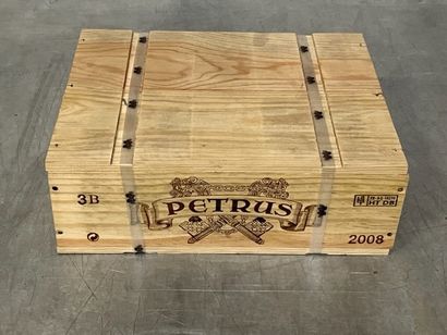 3 bottles PETRUS, Pomerol 2008, cb