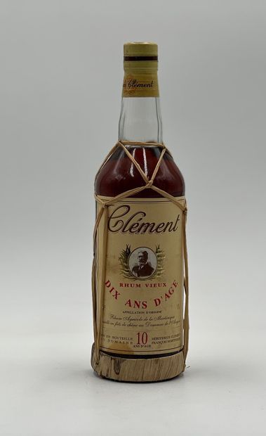 1 bouteille 	de Rhum 	Clément 	10 ans