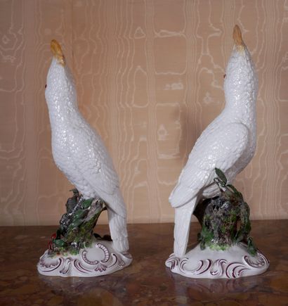 *NYMPHENBOURG
Paire de sculptures polychromes...