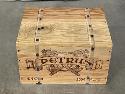 6 bottles PETRUS, Pomerol 2004, cb
