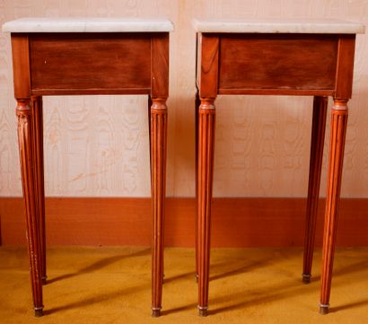 *GALLOT Frères
Paire de tables de salon en...
