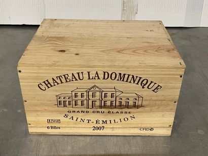 6 bottles Château LA DOMINIQUE, Saint Emilion...