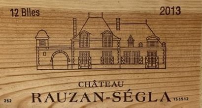 12 bouteilles Château RAUZAN-SEGLA, Margaux...