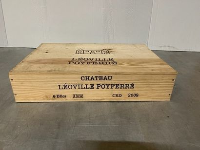 6 bottles Château LEOVILLE POYFERRE, Saint...