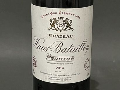 5 bouteilles 	Château 	HAUT BATAILLEY,5ème...