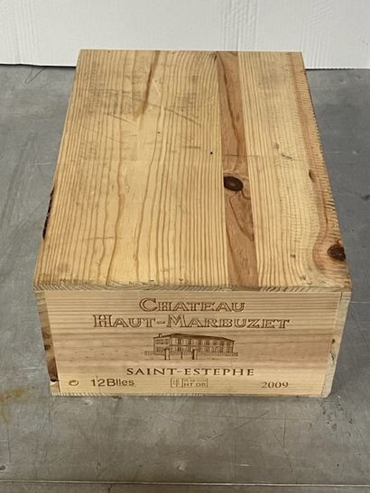 12 bottles Château HAUT MARBUZET, Saint Estèphe...