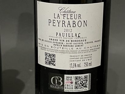 6 bottles Château FLEUR PEYRABON, Haut-Médoc...