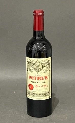 A bottle of PETRUS, Pomerol 2009