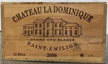 12 bottles Château LA DOMINIQUE, Saint Emilion...