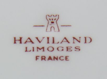 HAVILAND Limoges

Partie de service de table...