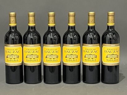Six bottles Château DAUZAC, Margaux 2005