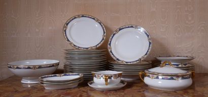 *Frank HAVILAND
Partie de service de table...