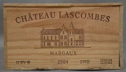 12 bottles Château LASCOMBES, 2° cru Margaux...