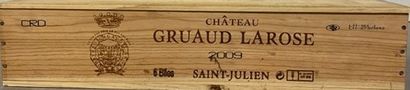 6 bottles Château GRUAUD LAROSE, Saint Julien...