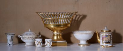*Lot en porcelaine dépareillé (accidents...
