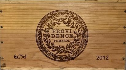 6 bottles Château LA PROVIDENCE, Pomerol...