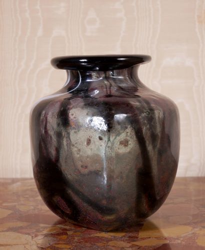 *Jean Paul van LITH (1940-)
Vase en verre...