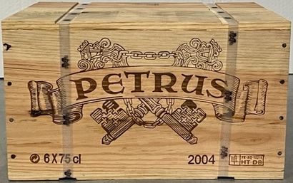 6 bottles PETRUS, Pomerol 2004, cb