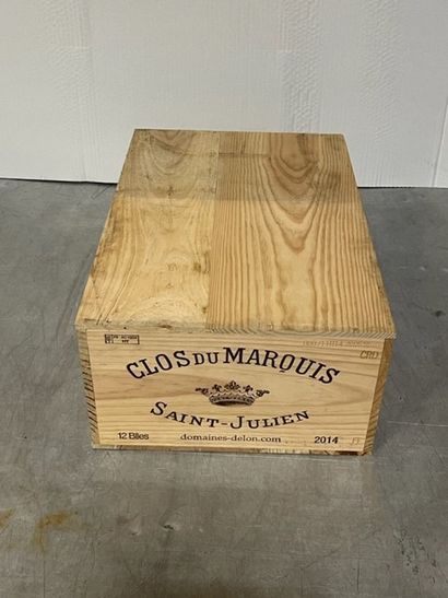 12 bouteilles CLOS DU MARQUIS, Saint Julien...
