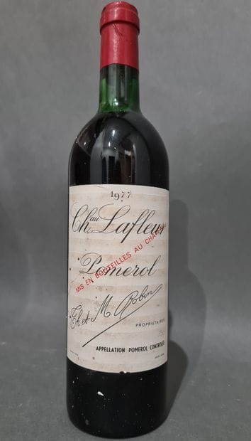 1 	bouteille 	Château 	LAFLEUR, 	Pomerol...