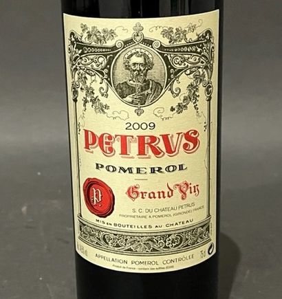 A bottle of PETRUS, Pomerol 2009