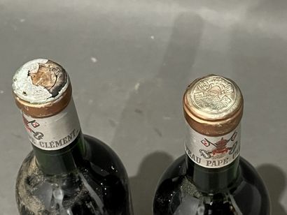 2 bouteilles Château PAPE CLEMENT, Graves...