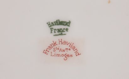 *Frank HAVILAND
Partie de service de table...