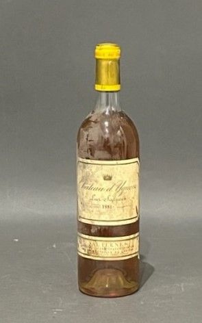 1	 bouteille 	Château 	D'YQUEM, 1er cru supérieur...