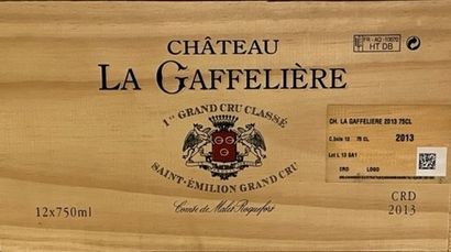 12 bouteilles Château LA GAFELLIERE, 1er...