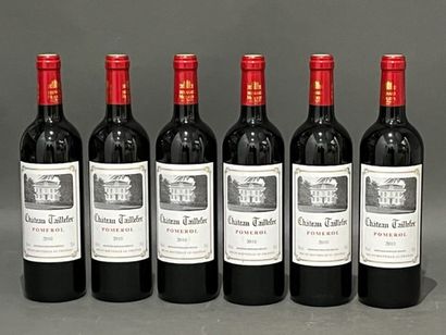 Six bottles Château TAILLEFER, Pomerol 2...