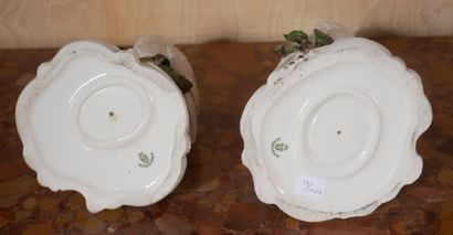 *NYMPHENBOURG
Paire de sculptures polychromes...