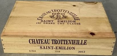 6 bouteilles Château TROTEVIELLE, Saint Emilion...