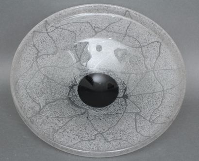 DAUM Nancy
Coupe en verre transparent blanc...