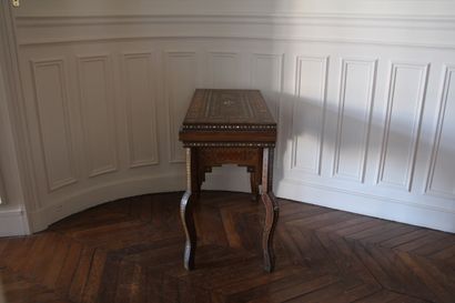Table à jeux à plateau portefeuille en bois...