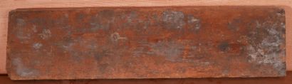 *Panneau rectangulaire en bois peint, Extrême-Orient
22...