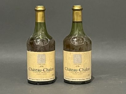 2 	bouteilles 	CHÂTEAU-CHALON, 		Fruitière...