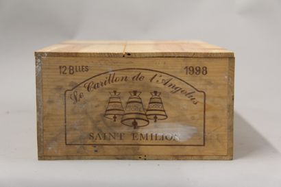 12 bouteilles CARILLON DE L'ANGELUS, St -Emilion...