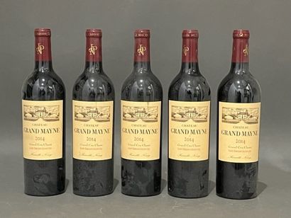 5	 bouteilles 	Château 	GRAND-MAYNE, Grand...