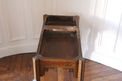 Table à jeux à plateau portefeuille en bois...